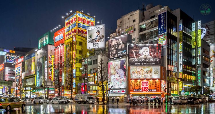 Akihabara’s Nighttime Tech