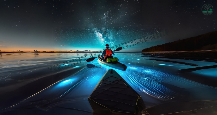 Paddle Through the Bioluminescent Waters